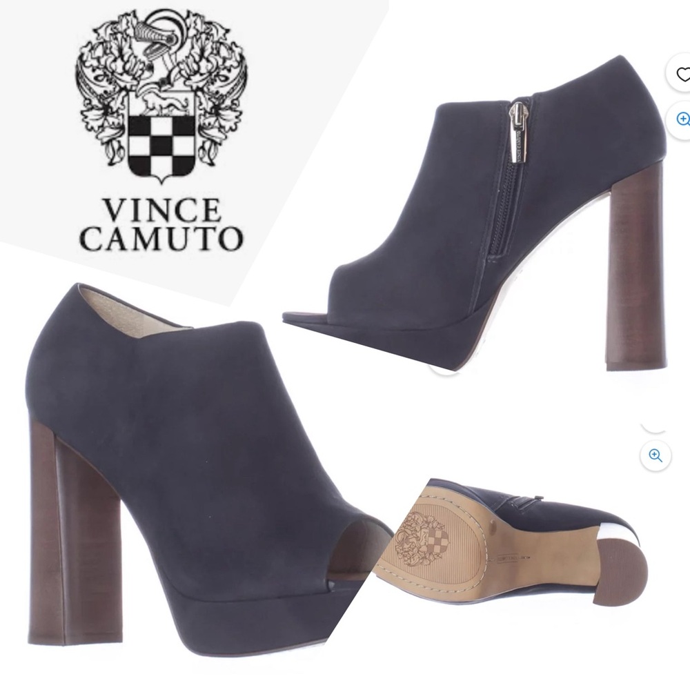 VINCE CAMUTO Kyrie peep toe platforms
